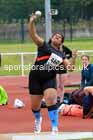 Womens under-17s shot putt, 2023 Northern Under-13s, Under-15s and Under-17s, Middlesbrough.  Photo: David T. Hewitson/Sports for All Pics